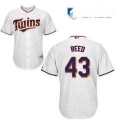 Youth Majestic Minnesota Twins 43 Addison Reed Replica White Home Cool Base MLB Jersey Youth Majestic Minnesota Twins 43 Addison Reed Replica White Home Cool Base MLB Jersey