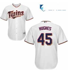 Youth Majestic Minnesota Twins 45 Phil Hughes Authentic White Home Cool Base MLB Jersey Youth Majestic Minnesota Twins 45 Phil Hughes Authentic White Home Cool Base MLB Jersey