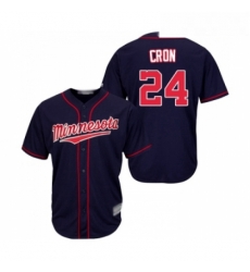Youth Minnesota Twins 24 C J Cron Replica Navy Blue Alternate Road Cool Base Baseball Jersey Youth Minnesota Twins 24 C J Cron Replica Navy Blue Alternate Road Cool Base Baseball Jersey