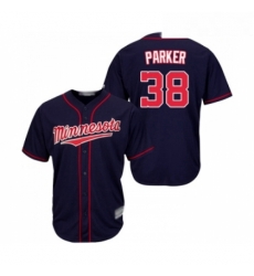 Youth Minnesota Twins 38 Blake Parker Replica Navy Blue Alternate Road Cool Base Baseball Jersey Youth Minnesota Twins 38 Blake Parker Replica Navy Blue Alternate Road Cool Base Baseball Jersey