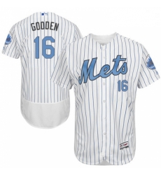 Mens Majestic New York Mets 16 Dwight Gooden Authentic White 2016 Fathers Day Fashion Flex Base MLB Jersey Mens Majestic New York Mets 16 Dwight Gooden Authentic White 2016 Fathers Day Fashion Flex Base MLB Jersey