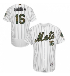 Mens Majestic New York Mets 16 Dwight Gooden Authentic White 2016 Memorial Day Fashion Flex Base MLB Jersey Mens Majestic New York Mets 16 Dwight Gooden Authentic White 2016 Memorial Day Fashion Flex Base MLB Jersey