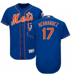 Mens Majestic New York Mets 17 Keith Hernandez Royal Blue Alternate Flex Base Authentic Collection MLB Jersey Mens Majestic New York Mets 17 Keith Hernandez Royal Blue Alternate Flex Base Authentic Collection MLB Jersey