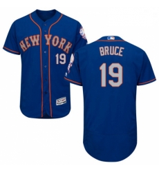 Mens Majestic New York Mets 19 Jay Bruce RoyalGray Alternate Flex Base Authentic Collection MLB Jersey Mens Majestic New York Mets 19 Jay Bruce RoyalGray Alternate Flex Base Authentic Collection MLB Jersey