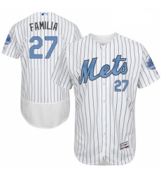 Mens Majestic New York Mets 27 Jeurys Familia Authentic White 2016 Fathers Day Fashion Flex Base MLB Jersey Mens Majestic New York Mets 27 Jeurys Familia Authentic White 2016 Fathers Day Fashion Flex Base MLB Jersey