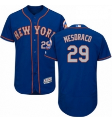 Mens Majestic New York Mets 29 Devin Mesoraco RoyalGray Alternate Flex Base Authentic Collection MLB Jersey Mens Majestic New York Mets 29 Devin Mesoraco RoyalGray Alternate Flex Base Authentic Collection MLB Jersey