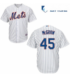 Mens Majestic New York Mets 45 Tug McGraw Replica White Home Cool Base MLB Jersey Mens Majestic New York Mets 45 Tug McGraw Replica White Home Cool Base MLB Jersey