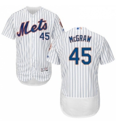 Mens Majestic New York Mets 45 Tug McGraw White Home Flex Base Authentic Collection MLB Jersey Mens Majestic New York Mets 45 Tug McGraw White Home Flex Base Authentic Collection MLB Jersey