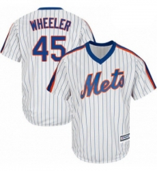 Mens Majestic New York Mets 45 Zack Wheeler Replica White Alternate Cool Base MLB Jersey Mens Majestic New York Mets 45 Zack Wheeler Replica White Alternate Cool Base MLB Jersey