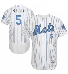 Mens Majestic New York Mets 5 David Wright Authentic White 2016 Fathers Day Fashion Flex Base MLB Jersey Mens Majestic New York Mets 5 David Wright Authentic White 2016 Fathers Day Fashion Flex Base MLB Jersey