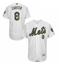 Mens Majestic New York Mets 8 Gary Carter Authentic White 2016 Memorial Day Fashion Flex Base MLB Jersey Mens Majestic New York Mets 8 Gary Carter Authentic White 2016 Memorial Day Fashion Flex Base MLB Jersey