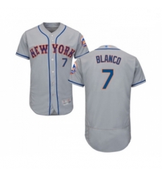 Mens New York Mets 7 Gregor Blanco Grey Road Flex Base Authentic Collection Baseball Jersey Mens New York Mets 7 Gregor Blanco Grey Road Flex Base Authentic Collection Baseball Jersey