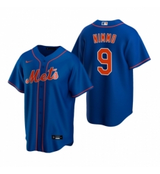 Mens Nike New York Mets 9 Brandon Nimmo Royal Alternate Stitched Baseball Jersey Mens Nike New York Mets 9 Brandon Nimmo Royal Alternate Stitched Baseball Jersey