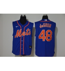 Mets 48 Jacob DeGrom Royal Nike Cool Base Sleeveless Jersey Mets 48 Jacob DeGrom Royal Nike Cool Base Sleeveless Jersey