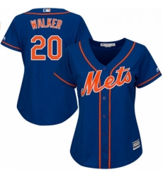 Womens Majestic New York Mets 20 Neil Walker Authentic Royal Blue Alternate Home Cool Base MLB Jersey Womens Majestic New York Mets 20 Neil Walker Authentic Royal Blue Alternate Home Cool Base MLB Jersey