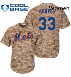 Womens Majestic New York Mets 33 Matt Harvey Replica Camo MLB Jersey Womens Majestic New York Mets 33 Matt Harvey Replica Camo MLB Jersey