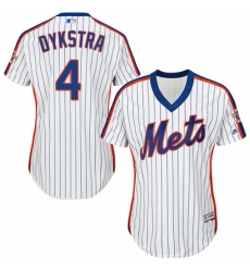Womens Majestic New York Mets 4 Lenny Dykstra Replica White Alternate Cool Base MLB Jersey Womens Majestic New York Mets 4 Lenny Dykstra Replica White Alternate Cool Base MLB Jersey