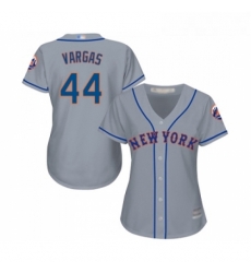Womens New York Mets 44 Jason Vargas Authentic Grey Road Cool Base Baseball Jersey Womens New York Mets 44 Jason Vargas Authentic Grey Road Cool Base Baseball Jersey