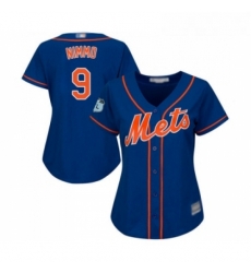 Womens New York Mets 9 Brandon Nimmo Authentic Royal Blue Alternate Home Cool Base Baseball Jersey Womens New York Mets 9 Brandon Nimmo Authentic Royal Blue Alternate Home Cool Base Baseball Jersey