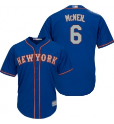 Mets #6 Jeff McNeil Blue(Grey NO.) Cool Base Stitched Youth Baseball Jersey Mets #6 Jeff McNeil Blue(Grey NO.) Cool Base Stitched Youth Baseball Jersey
