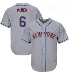 Mets #6 Jeff McNeil Grey Cool Base Stitched Youth Baseball Jersey Mets #6 Jeff McNeil Grey Cool Base Stitched Youth Baseball Jersey