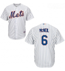Mets #6 Jeff McNeil White 28Blue Strip Cool Base Stitched Youth Baseball Jersey Mets #6 Jeff McNeil White 28Blue Strip Cool Base Stitched Youth Baseball Jersey