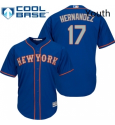 Youth Majestic New York Mets 17 Keith Hernandez Authentic Royal Blue Alternate Road Cool Base MLB Jersey Youth Majestic New York Mets 17 Keith Hernandez Authentic Royal Blue Alternate Road Cool Base MLB Jersey