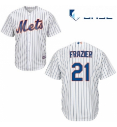 Youth Majestic New York Mets 21 Todd Frazier Authentic White Home Cool Base MLB Jersey Youth Majestic New York Mets 21 Todd Frazier Authentic White Home Cool Base MLB Jersey