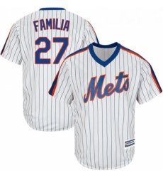 Youth Majestic New York Mets 27 Jeurys Familia Authentic White Alternate Cool Base MLB Jersey Youth Majestic New York Mets 27 Jeurys Familia Authentic White Alternate Cool Base MLB Jersey