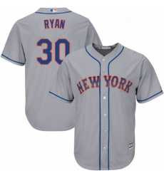 Youth Majestic New York Mets 30 Nolan Ryan Replica Grey Road Cool Base MLB Jersey Youth Majestic New York Mets 30 Nolan Ryan Replica Grey Road Cool Base MLB Jersey