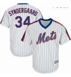 Youth Majestic New York Mets 34 Noah Syndergaard Replica White Alternate Cool Base MLB Jersey Youth Majestic New York Mets 34 Noah Syndergaard Replica White Alternate Cool Base MLB Jersey