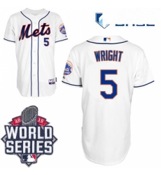 Youth Majestic New York Mets 5 David Wright Authentic White Alternate Cool Base 2015 World Series MLB Jersey Youth Majestic New York Mets 5 David Wright Authentic White Alternate Cool Base 2015 World Series MLB Jersey