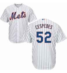 Youth Majestic New York Mets 52 Yoenis Cespedes Authentic White Home Cool Base MLB Jersey Youth Majestic New York Mets 52 Yoenis Cespedes Authentic White Home Cool Base MLB Jersey
