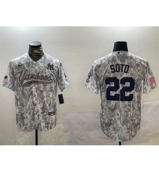 Men New York Yankees 22 Juan Soto 2024 Arctic Camo Stitched Baseball Jersey Men New York Yankees 22 Juan Soto 2024 Arctic Camo Stitched Baseball Jersey