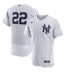 Men New York Yankees 22 Juan Soto White Flex Base Stitched Baseball Jersey Men New York Yankees 22 Juan Soto White Flex Base Stitched Baseball Jersey