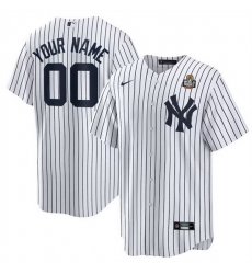 Men New York Yankees Active Player Custom White 2024 World Series Cool Base Stitched Baseball Jersey Men New York Yankees Active Player Custom White 2024 World Series Cool Base Stitched Baseball Jersey