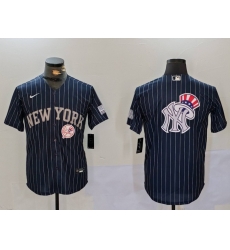 Men New York Yankees Navy Team Big Logo Cool Base Stitched Baseball Jersey 001 Men New York Yankees Navy Team Big Logo Cool Base Stitched Baseball Jersey 001