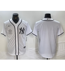 Men New York Yankees White Team Big Logo Cool Base Stitched Baseball Jersey 15 Men New York Yankees White Team Big Logo Cool Base Stitched Baseball Jersey 15