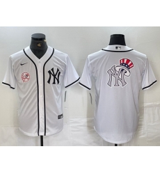 Men New York Yankees White Team Big Logo Cool Base Stitched Baseball Jersey 24 Men New York Yankees White Team Big Logo Cool Base Stitched Baseball Jersey 24