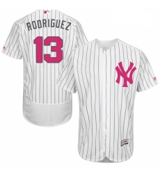Mens Majestic New York Yankees 13 Alex Rodriguez Authentic White 2016 Mothers Day Fashion Flex Base Jersey Mens Majestic New York Yankees 13 Alex Rodriguez Authentic White 2016 Mothers Day Fashion Flex Base Jersey
