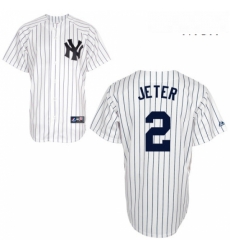 Mens Majestic New York Yankees 2 Derek Jeter Authentic White Name On Back MLB Jersey Mens Majestic New York Yankees 2 Derek Jeter Authentic White Name On Back MLB Jersey