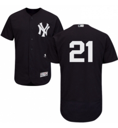 Mens Majestic New York Yankees 21 Paul ONeill Navy Blue Alternate Flex Base Authentic Collection MLB Jersey Mens Majestic New York Yankees 21 Paul ONeill Navy Blue Alternate Flex Base Authentic Collection MLB Jersey