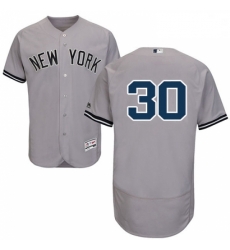 Mens Majestic New York Yankees 30 David Robertson Grey Flexbase Authentic Collection MLB Jersey Mens Majestic New York Yankees 30 David Robertson Grey Flexbase Authentic Collection MLB Jersey