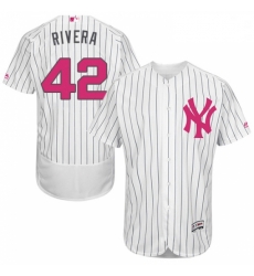 Mens Majestic New York Yankees 42 Mariano Rivera Authentic White 2016 Mothers Day Fashion Flex Base Jersey Mens Majestic New York Yankees 42 Mariano Rivera Authentic White 2016 Mothers Day Fashion Flex Base Jersey