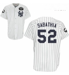 Mens Majestic New York Yankees 52 CC Sabathia Replica White GMS The Boss MLB Jersey Mens Majestic New York Yankees 52 CC Sabathia Replica White GMS The Boss MLB Jersey