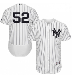 Mens Majestic New York Yankees 52 CC Sabathia White Home Flex Base Authentic Collection MLB Jersey Mens Majestic New York Yankees 52 CC Sabathia White Home Flex Base Authentic Collection MLB Jersey