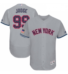 Mens Majestic New York Yankees 99 Aaron Judge Grey Stars Stripes Authentic Collection Flex Base MLB Jersey Mens Majestic New York Yankees 99 Aaron Judge Grey Stars Stripes Authentic Collection Flex Base MLB Jersey