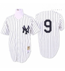 Mens Mitchell and Ness 1961 New York Yankees 9 Roger Maris Authentic White Throwback MLB Jersey Mens Mitchell and Ness 1961 New York Yankees 9 Roger Maris Authentic White Throwback MLB Jersey