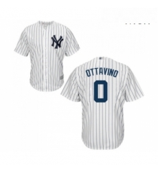 Mens New York Yankees 0 Adam Ottavino Replica White Home Baseball Jersey Mens New York Yankees 0 Adam Ottavino Replica White Home Baseball Jersey