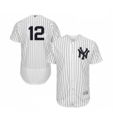 Mens New York Yankees 12 Troy Tulowitzki White Home Flex Base Authentic Collection Baseball Jersey Mens New York Yankees 12 Troy Tulowitzki White Home Flex Base Authentic Collection Baseball Jersey
